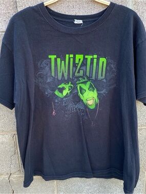 Y2K Vintage Insane Clown Posse Twiztid Dr Jekyl Or Mr Bones T-shirt XL Anvil